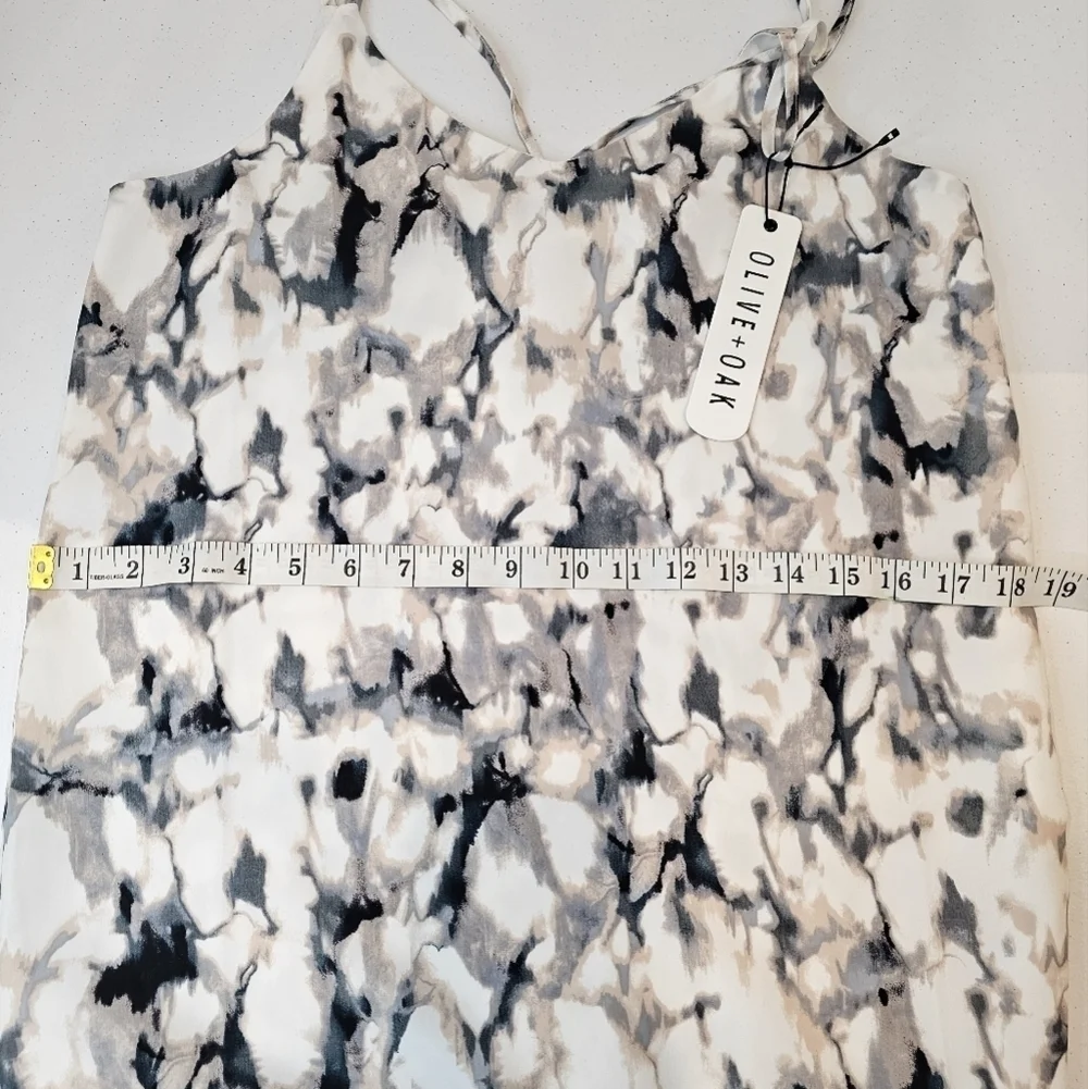 Olive and Oak Dress Women’s Size S NWT Mini Slip On Lined Summer Wedding - Picture 5 of 5